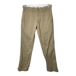 Eddie Bauer Mens Khaki Pants Classic Fit Legendwash Size 32x32 Tan